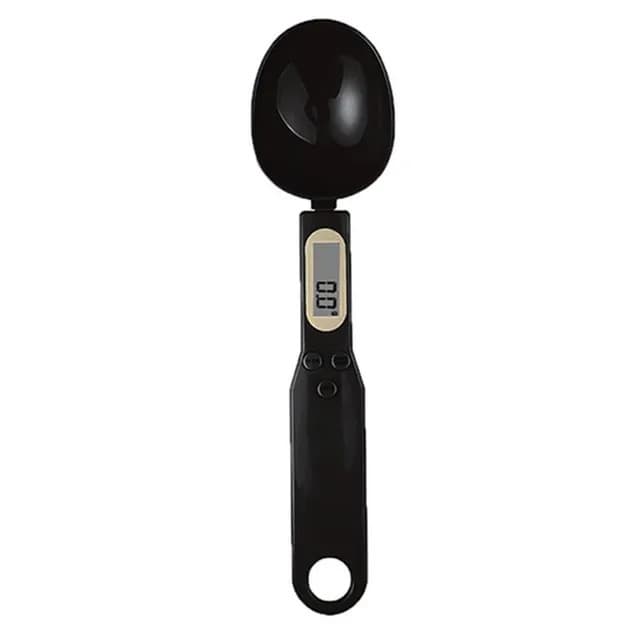 Loften black digital spoon scale